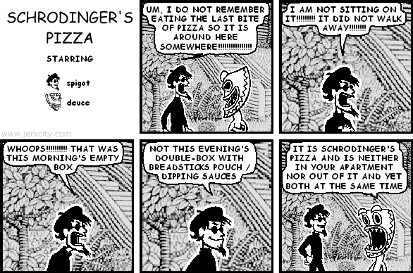 SCHRODINGER'S PIZZA
