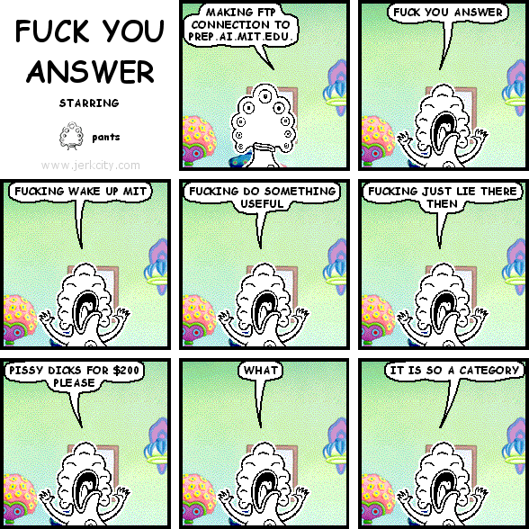 FUCK YOU ANSWER
