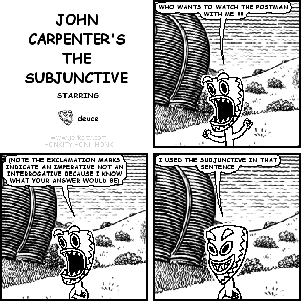 JOHN CARPENTER'S THE SUBJUNCTIVE
