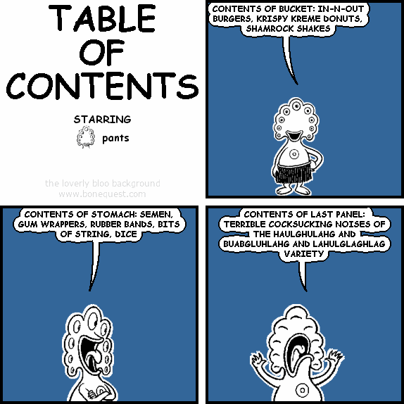 TABLE OF CONTENTS