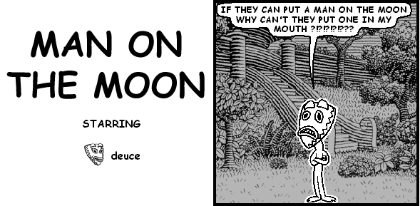 MAN ON THE MOON