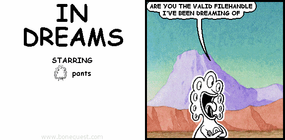 IN DREAMS