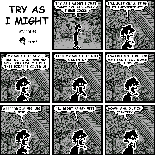TRY AS I MIGHT