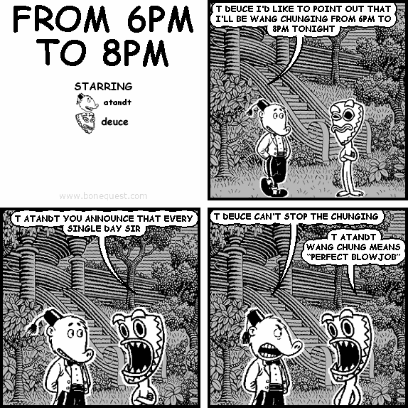 FROM 6PM TO 8PM