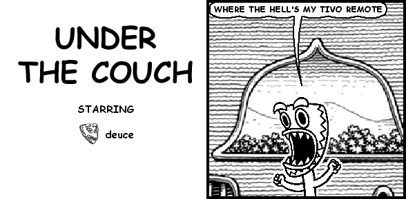 UNDER THE COUCH