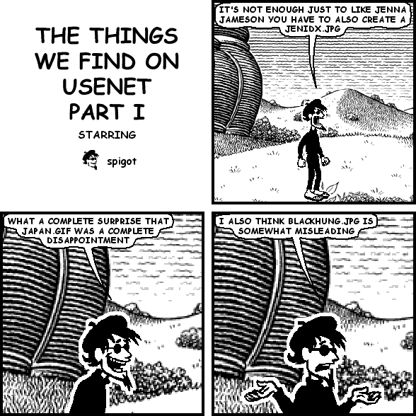 THE THINGS WE FIND ON USENET PART I