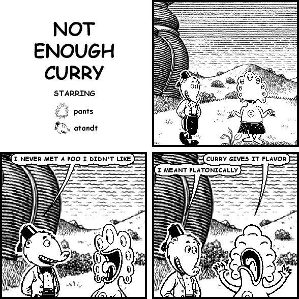 NOT ENOUGH CURRY