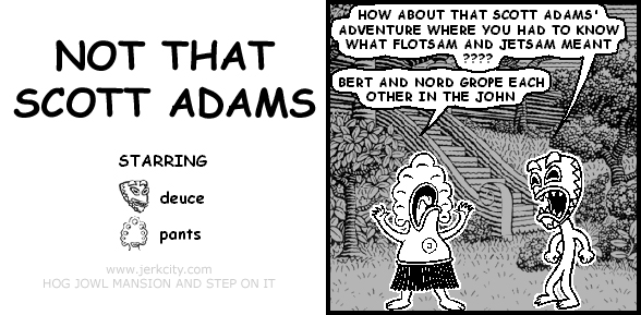 NOT THAT SCOTT ADAMS