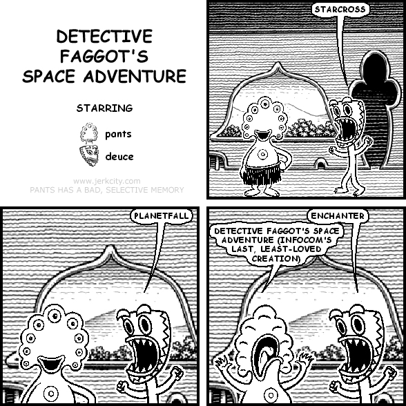 DETECTIVE FAGGOT'S SPACE ADVENTURE