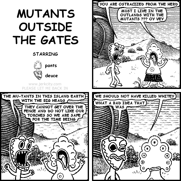 MUTANTS OUTSIDE THE GATES