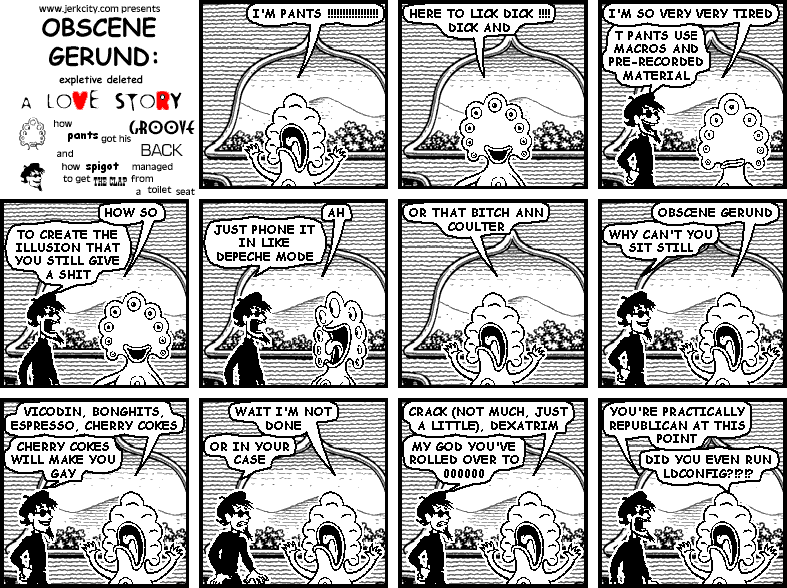 OBSCENE GERUND: EXPLETIVE DELETED (A LOVE STORY)