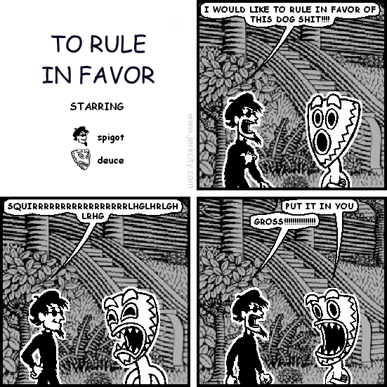TO RULE IN FAVOR