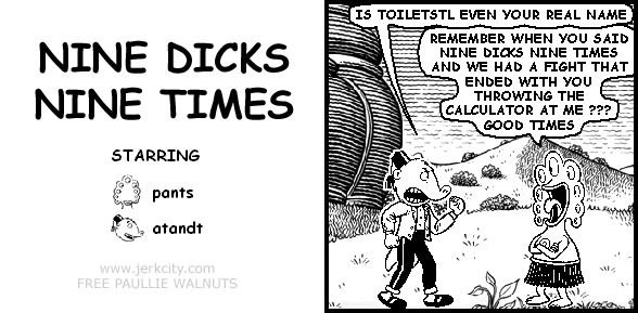 NINE DICKS NINE TIMES