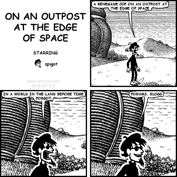 ON AN OUTPOST AT THE EDGE OF SPACE