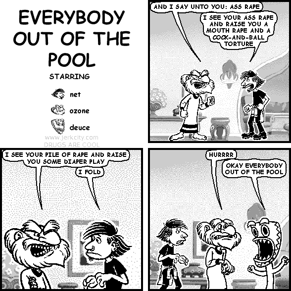 EVERYBODY OUT OF THE POOL