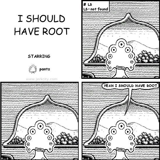 I SHOULD HAVE ROOT
