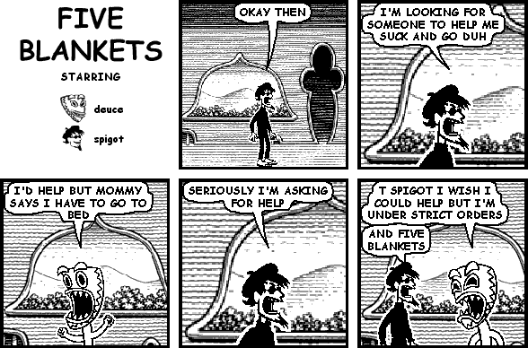 FIVE BLANKETS
