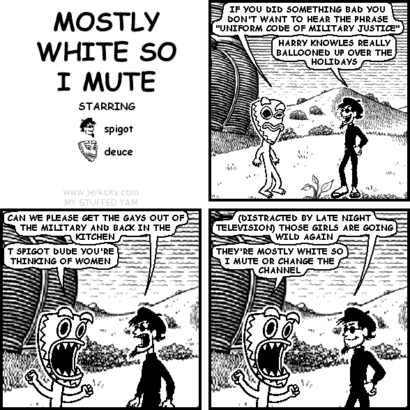 MOSTLY WHITE SO I MUTE
