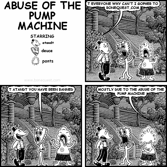 ABUSE OF THE PUMP MACHINE