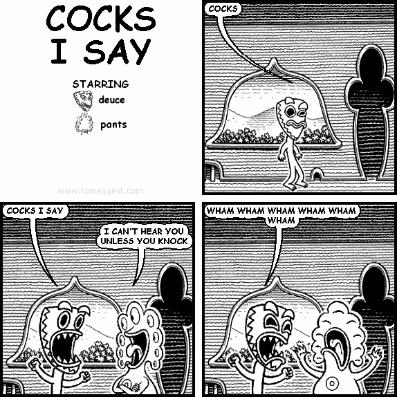 COCKS (BEAT) COCKS I SAY