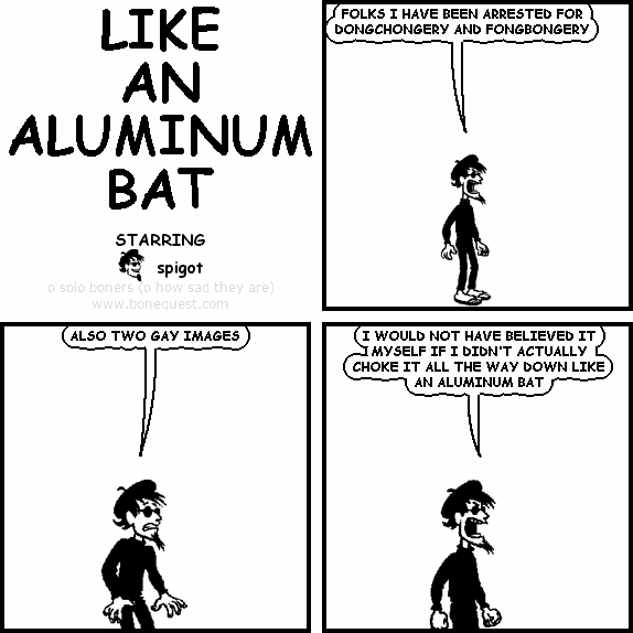 LIKE AN ALUMINUM BAT