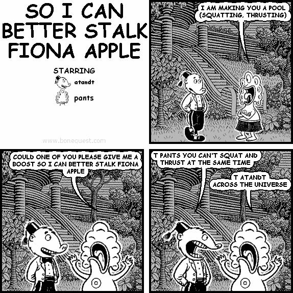 SO I CAN BETTER STALK FIONA APPLE
