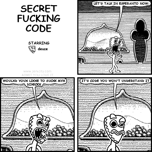 SECRET FUCKING CODE