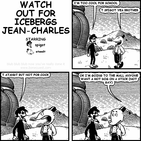 WATCH OUT FOR ICEBERGS JEAN-CHARLES