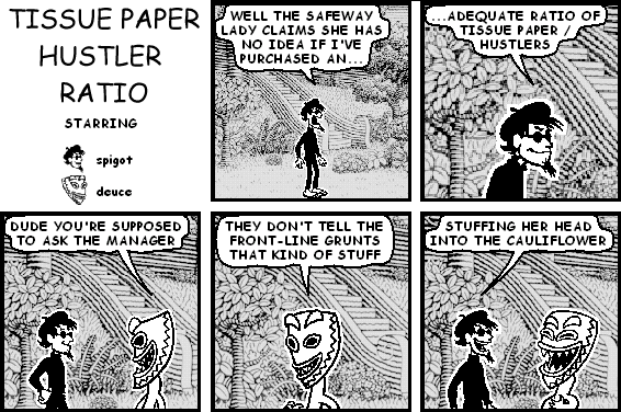 TISSUE PAPER HUSTLER RATIO