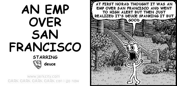 AN EMP OVER SAN FRANCISCO