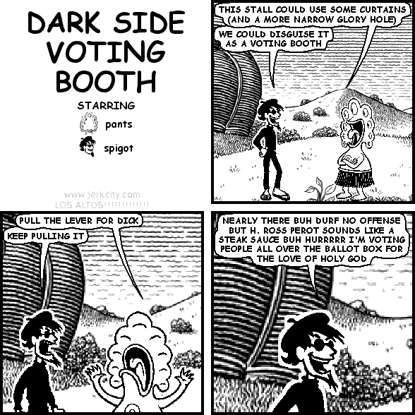 DARK SIDE VOTING BOOTH