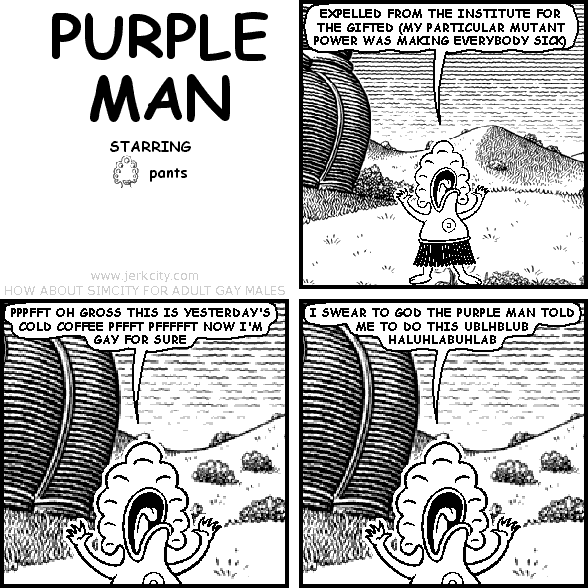 THE PURPLE MAN