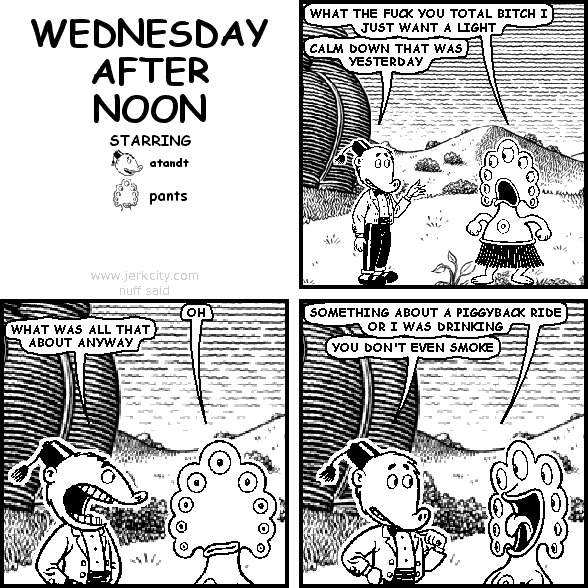 WEDNESDAY AFTER NOON