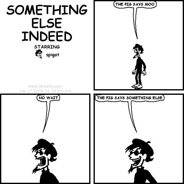 SOMETHING ELSE INDEED