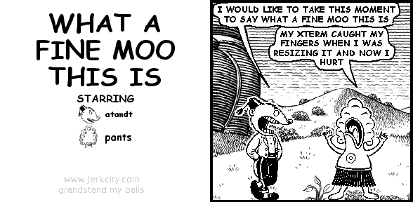 WHAT A FINE MOO THIS IS