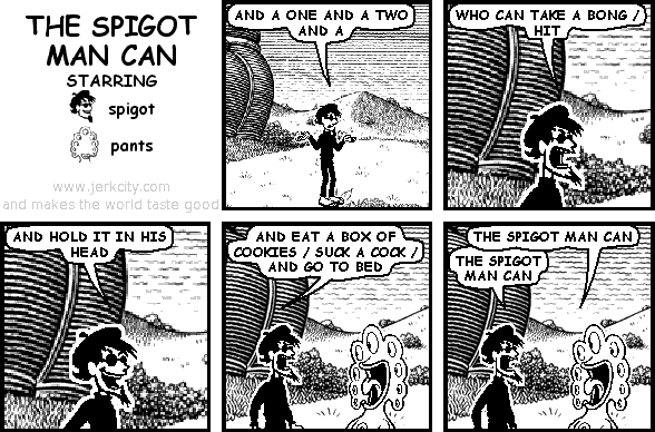 THE SPIGOT MAN CAN