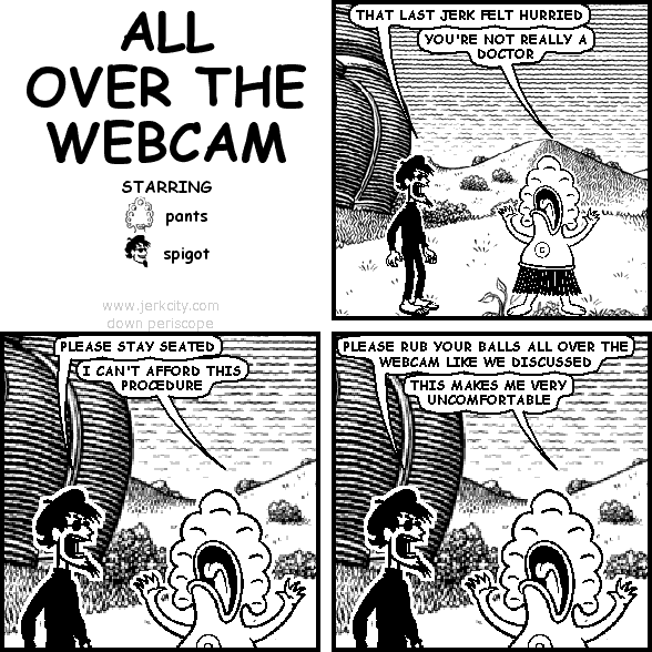 ALL OVER THE WEBCAM