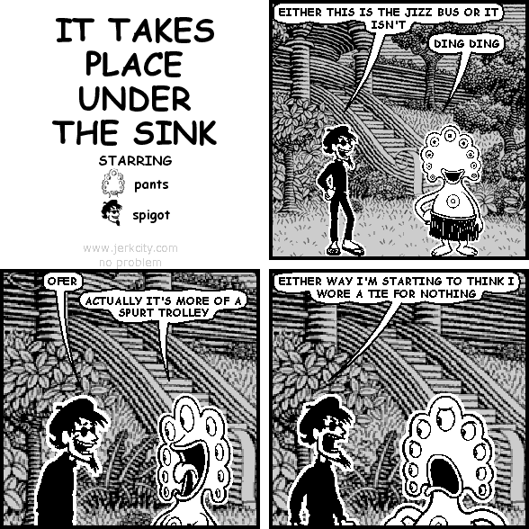 IT TAKES PLACE UNDER THE SINK