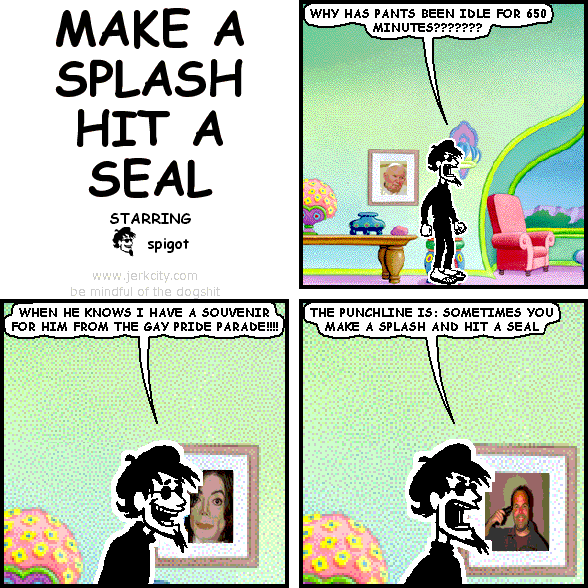 MAKE A SPLASH HIT A SEAL