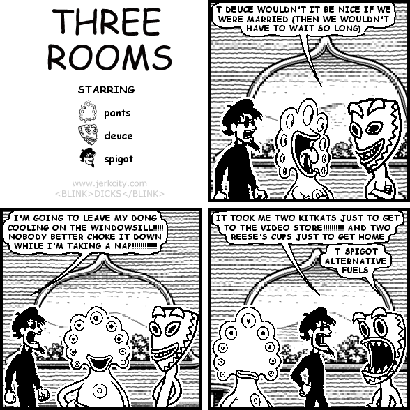 THREE ROOMS