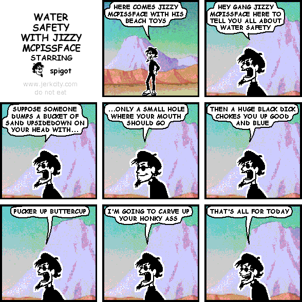 WATER SAFETY WITH JIZZY MCPISSFACE