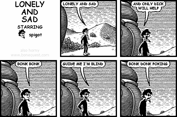 LONELY AND SAD