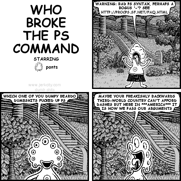 WHO BROKE THE PS COMMAND