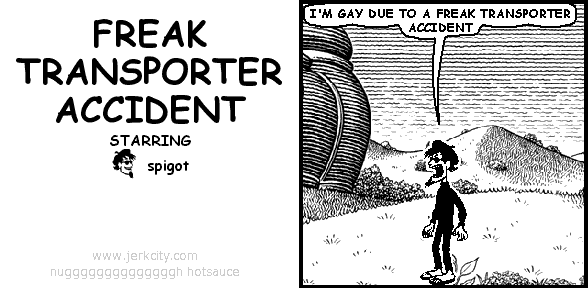 FREAK TRANSPORTER ACCIDENT