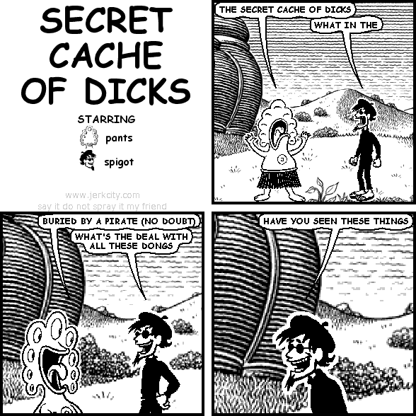 SECRET CACHE OF DICKS
