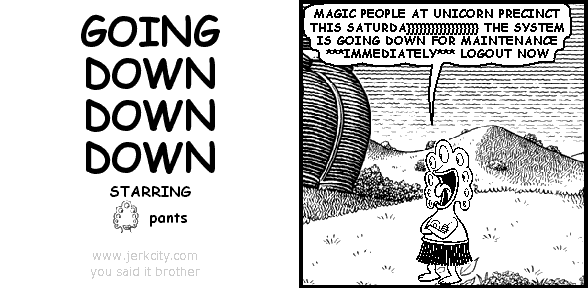 GOING DOWN DOWN DOWN