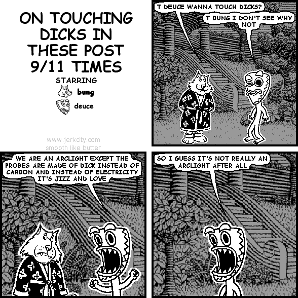 ON TOUCHING DICKS IN THESE POST-9/11 TIMES