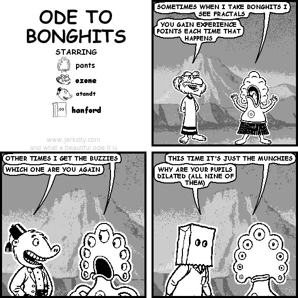 ODE TO BONGHITS (ALL NINE OF THEM)