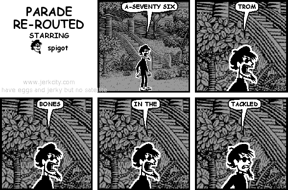 PARADE RE-ROUTED