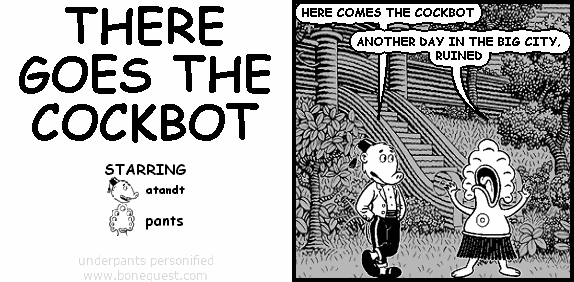 THERE GOES THE COCKBOT